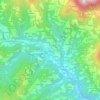 Mapa topográfico Pozzacchi, altitud, relieve