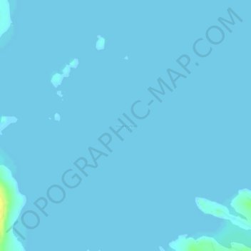 Mapa topográfico Koljonselkä, altitud, relieve