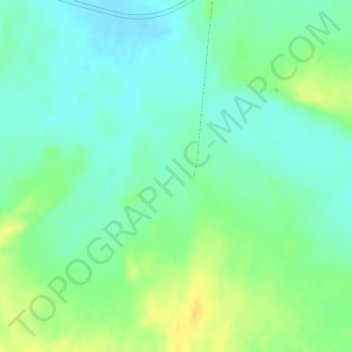 Mapa topográfico Jal al Aswidah, altitud, relieve