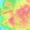 Mapa topográfico Poste mousquee belair, altitud, relieve