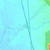 Mapa topográfico Kelva, altitud, relieve