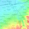 Mapa topográfico Karangdadap, altitud, relieve
