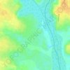 Mapa topográfico Toto-Owu, altitud, relieve