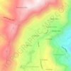 Mapa topográfico Chumaqui, altitud, relieve