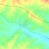 Mapa topográfico Bouzbaier, altitud, relieve