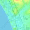 Mapa topográfico Ban Na Chom Thian, altitud, relieve