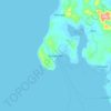 Mapa topográfico Panukulan, altitud, relieve