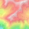 Mapa topográfico Zerminiger, altitud, relieve