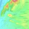 Mapa topográfico Ammam Koil Kadu, altitud, relieve