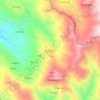 Mapa topográfico Bayabas, altitud, relieve
