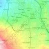 Mapa topográfico Argomulyo, altitud, relieve