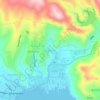 Mapa topográfico Maligaya, altitud, relieve