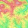 Mapa topográfico Drabenderhöhe, altitud, relieve