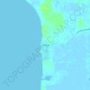 Mapa topográfico La Ceiba, altitud, relieve