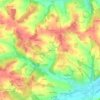 Mapa topográfico Höfen, altitud, relieve