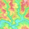 Mapa topográfico Streitholz, altitud, relieve