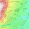 Mapa topográfico Tanda, altitud, relieve