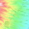 Mapa topográfico Semar, altitud, relieve