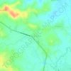 Mapa topográfico Baras-baras, altitud, relieve