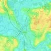 Mapa topográfico L'Écotet, altitud, relieve