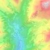 Mapa topográfico Résy, altitud, relieve