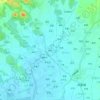 Mapa topográfico Nanhua, altitud, relieve
