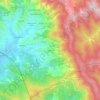 Mapa topográfico Legnaro, altitud, relieve
