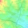 Mapa topográfico Malakothamuru, altitud, relieve