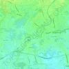 Mapa topográfico Ban Pa Daet North, altitud, relieve