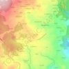 Mapa topográfico Vilarchao, altitud, relieve
