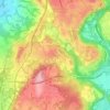 Mapa topográfico Schianno, altitud, relieve