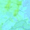 Mapa topográfico Diele, altitud, relieve