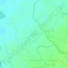 Mapa topográfico Pangclara, altitud, relieve