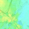 Mapa topográfico الفجالة, altitud, relieve