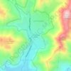 Mapa topográfico Urb. Ojo de Agua, altitud, relieve