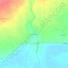 Mapa topográfico Selok Anyar, altitud, relieve