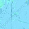 Mapa topográfico Porto Fuori, altitud, relieve