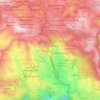 Mapa topográfico Poliwes, altitud, relieve