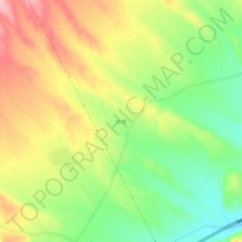 Mapa topográfico Lapai, altitud, relieve