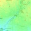 Mapa topográfico Pępowo, altitud, relieve