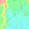 Mapa topográfico Wusi, altitud, relieve