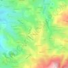 Mapa topográfico Les Raymondes, altitud, relieve