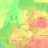 Mapa topográfico Wargówko, altitud, relieve