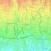Mapa topográfico Sorosutan, altitud, relieve