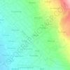 Mapa topográfico Tabuga, altitud, relieve