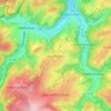 Mapa topográfico Hönningen, altitud, relieve