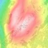 Mapa topográfico Storhavren, altitud, relieve