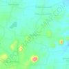 Mapa topográfico Kavanapura, altitud, relieve