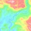 Mapa topográfico Ilihan, altitud, relieve