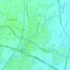 Mapa topográfico Mejaniga, altitud, relieve